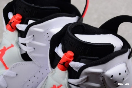 Infrared 384664-123 Retro 6 Jordan White 0715